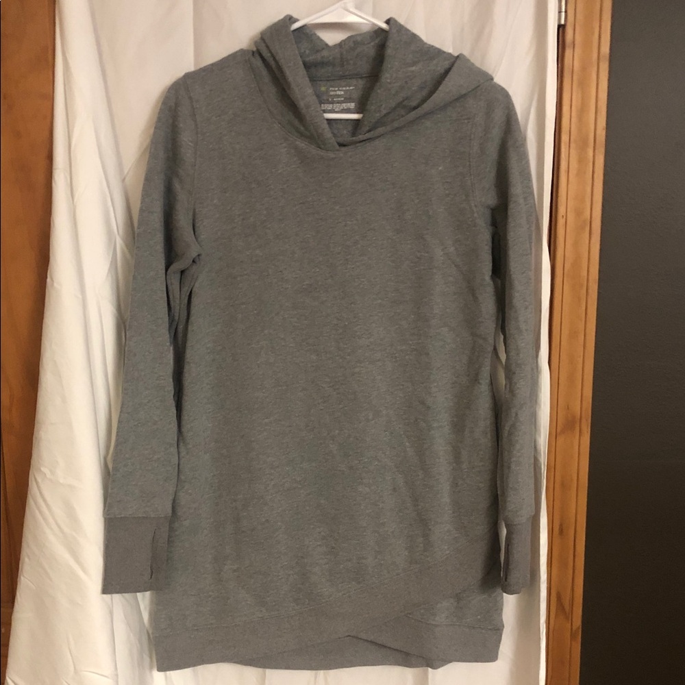 Gray Women's Hoodie Sweater